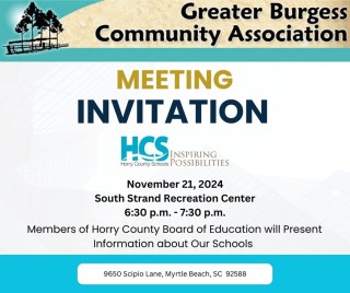 Meeting Invitation - Horry County Schools